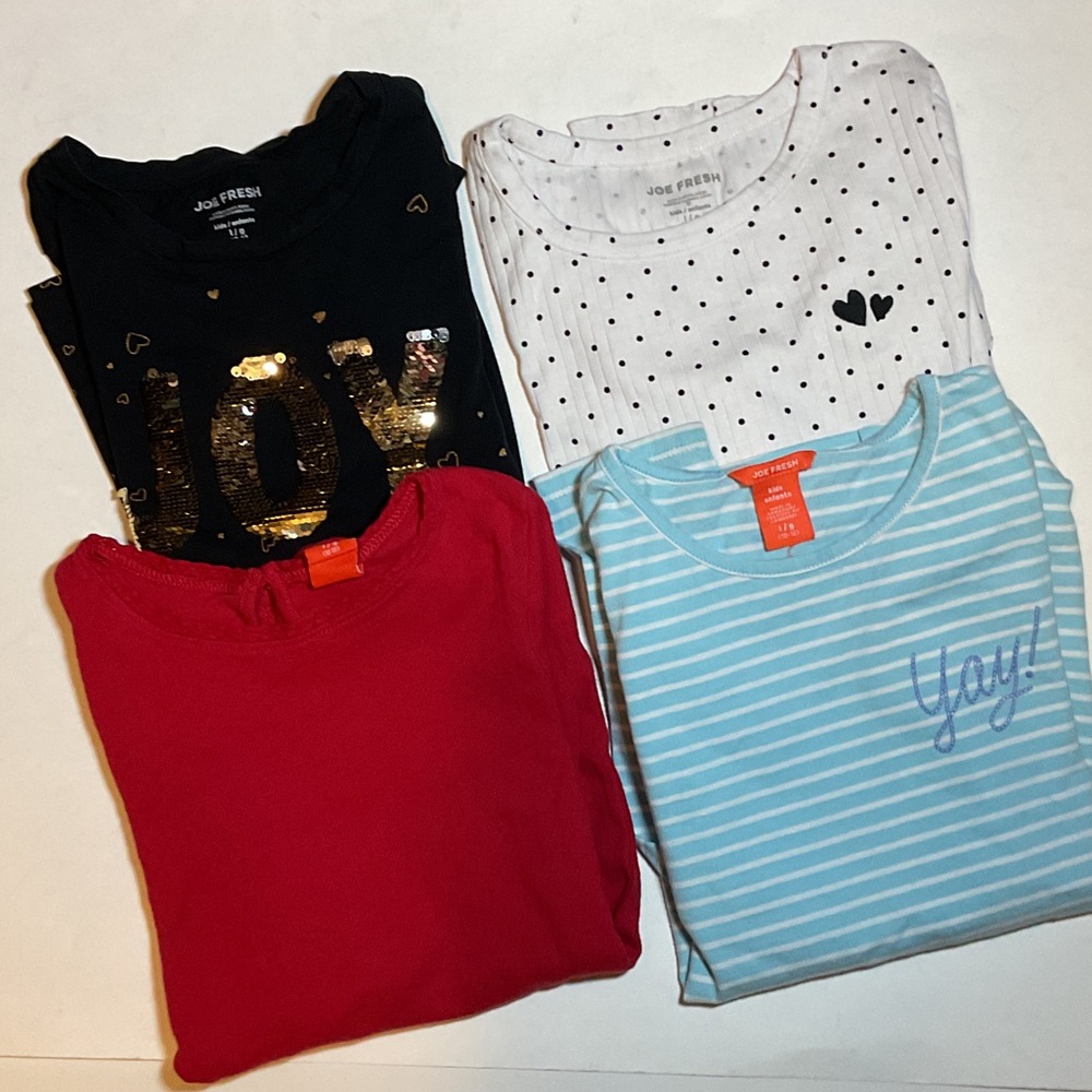 Joe Fresh 4 Long Sleeve T-Shirts